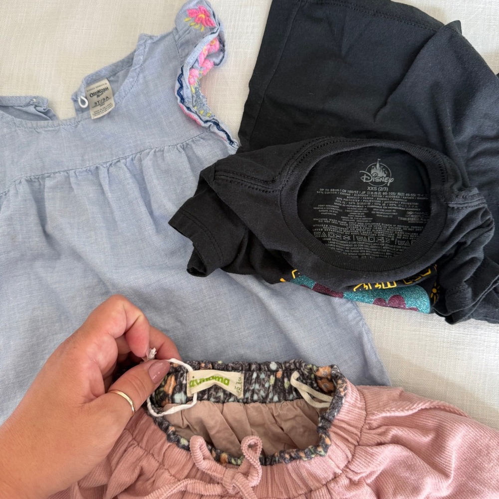Girls Toddler Summer Clothes Lot 3T Janie and Jack H&M Disney 11pc Bundle - Picture 9 of 9